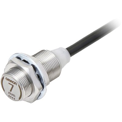 Czujnik indukcyjny zbliżeniowy, stal nierdzewna, średnica czujnika 18 mm, 10..30 V DC, E2EW-X7D118 2M