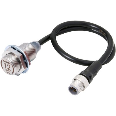 Czujnik indukcyjny zbliżeniowy, stal nierdzewna, średnica czujnika 18 mm, 10..30 V DC, E2EW-X10B1T18-M1TJ 0.3M