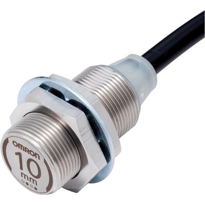 Czujnik indukcyjny zbliżeniowy, stal nierdzewna, średnica czujnika 18 mm, 10..30 V DC, E2EW-X10B218 2M