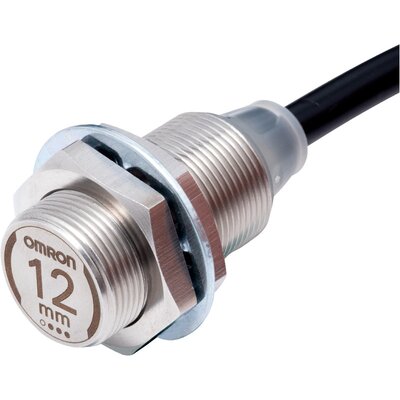 Czujnik indukcyjny zbliżeniowy, stal nierdzewna, średnica czujnika 18 mm, 10..30 V DC, E2EW-X12C218 2M