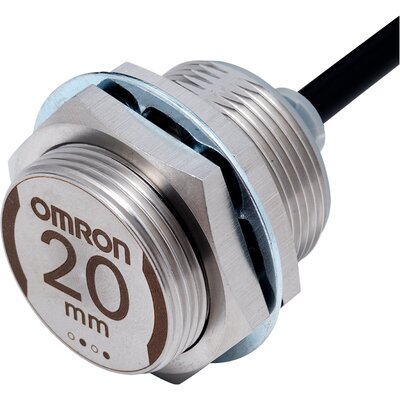 Czujnik indukcyjny zbliżeniowy, stal nierdzewna, średnica czujnika 30 mm, 10..30 V DC, E2EW-X20B230 2M