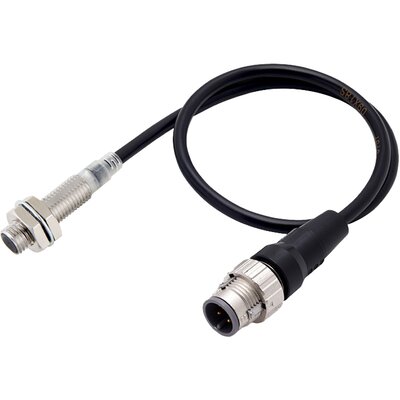 Czujnik indukcyjny zbliżeniowy, stal nierdzewna, średnica czujnika 8 mm, 10..30 V DC, E2E-X1R5D2-M1TGJ 0.3M