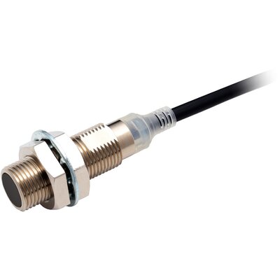 Czujnik indukcyjny zbliżeniowy, niklowany mosiądz, średnica czujnika 12 mm, 10..30 V DC, E2E-X4C212 2M