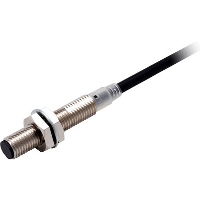 Czujnik indukcyjny zbliżeniowy, niklowany mosiądz, średnica czujnika 8 mm, 10..30 V DC, E2E-X4B2L8 2M