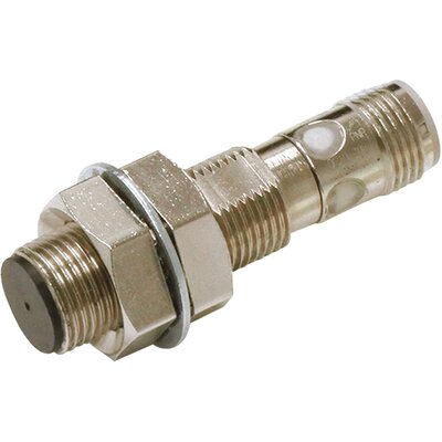 Czujnik indukcyjny zbliżeniowy, niklowany mosiądz, średnica czujnika 12 mm, 10..30 V DC, E2E-X6B1D12-M1