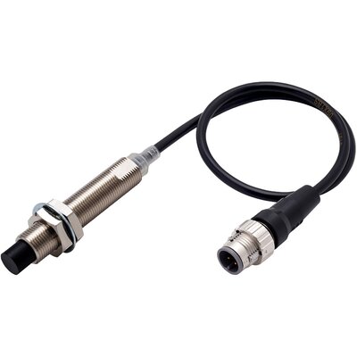 Czujnik indukcyjny zbliżeniowy, niklowany mosiądz, średnica czujnika 12 mm, 10..30 V DC, E2E-X8MB1TL12-M1TJ 0.3M
