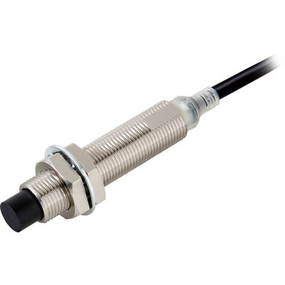 Czujnik indukcyjny zbliżeniowy, niklowany mosiądz, średnica czujnika 12 mm, 10..30 V DC, E2E-X8MB2L12 2M