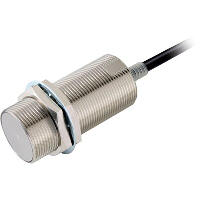 Czujnik indukcyjny zbliżeniowy, niklowany mosiądz, średnica czujnika 30 mm, 10..30 V DC, E2E-X10D2L 2M