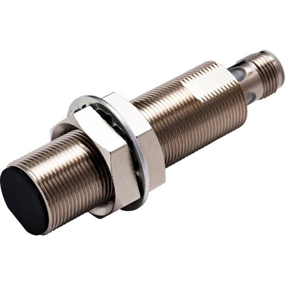 Czujnik indukcyjny zbliżeniowy, niklowany mosiądz, średnica czujnika 18 mm, 10..30 V DC, E2E-X5C2L18-M1