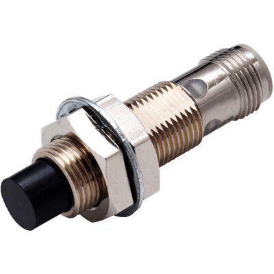 Czujnik indukcyjny zbliżeniowy, niklowany mosiądz, średnica czujnika 12 mm, 10..30 V DC, E2E-X10MB212-M1