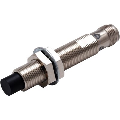Czujnik indukcyjny zbliżeniowy, niklowany mosiądz, średnica czujnika 12 mm, 10..30 V DC, E2E-X8MC3L12-M1