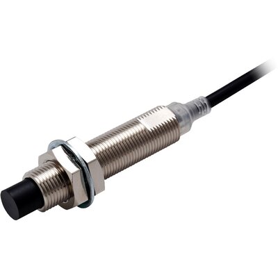 Czujnik indukcyjny zbliżeniowy, niklowany mosiądz, średnica czujnika 12 mm, 10..30 V DC, E2E-X16MC2L12 2M