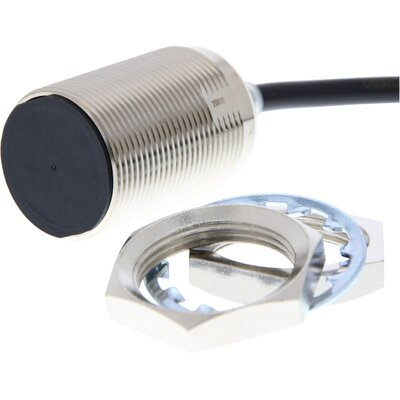 Czujnik indukcyjny zbliżeniowy, niklowany mosiądz, średnica czujnika 30 mm, 10..30 V DC, E2E-X22B230 5M