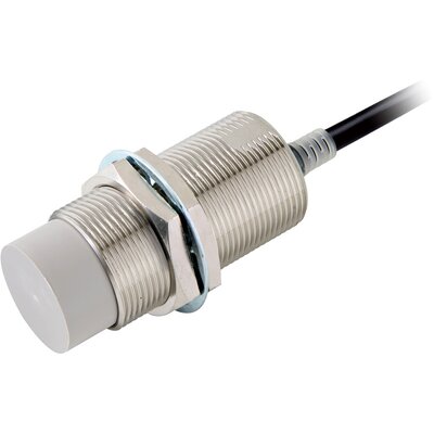 Czujnik indukcyjny zbliżeniowy, niklowany mosiądz, średnica czujnika 30 mm, 10..30 V DC, E2E-X20MD1L 5M