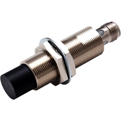 Czujnik indukcyjny zbliżeniowy, niklowany mosiądz, średnica czujnika 18 mm, 10..30 V DC, E2E-X10MC2L18-M1