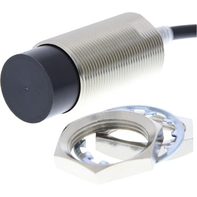 Czujnik indukcyjny zbliżeniowy, niklowany mosiądz, średnica czujnika 30 mm, 10..30 V DC, E2E-X40MD1L30 5M