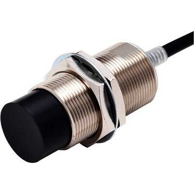 Czujnik indukcyjny zbliżeniowy, niklowany mosiądz, średnica czujnika 30 mm, 10..30 V DC, E2E-X40MB2L30 2M