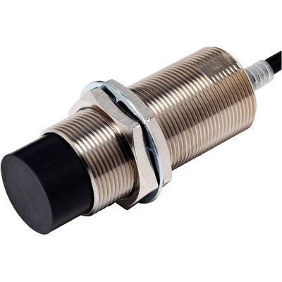 Czujnik indukcyjny zbliżeniowy, niklowany mosiądz, średnica czujnika 30 mm, 10..30 V DC, E2E-X50MC1L30 2M