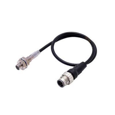 Czujnik indukcyjny zbliżeniowy, stal nierdzewna, średnica czujnika 8 mm, 10..30 V DC, E2E-X2B1T8-M1TJ 0.3M