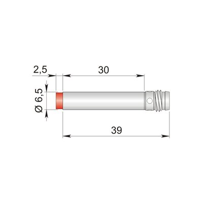 Czujnik indukcyjny SI6.5-NE2 H1, I65000062