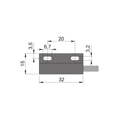 Czujnik magnetyczny SMP-302 NO, SMP000001