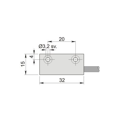 Czujnik magnetyczny SMP-304 S, SMP000010
