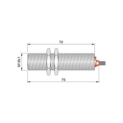 Czujnik magnetyczny SMC-18M NO, SMC000032