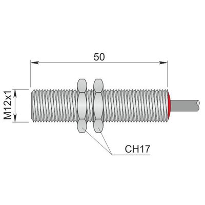 Czujnik magnetyczny SMC-12 NO R1 LC5 AGD1 (ATEX), YSM000021