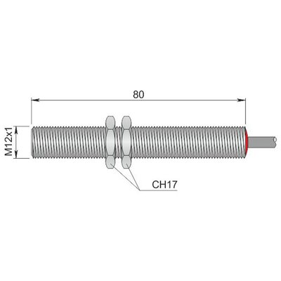 Czujnik magnetyczny SMC-12 NO M1 LC10 AGD2 (ATEX), YSM000025