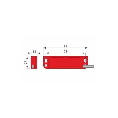 Czujnik magnetyczny bezpieczeństwa SMS88-P5 NO+2NC CR LC5, QMP000046