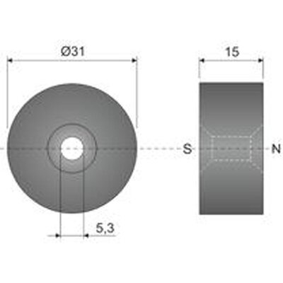 Magnes M-30 (plastoferryt), ACM000007