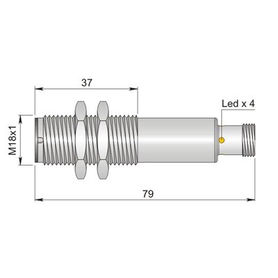 Czujnik optyczny FT18SM-CBE H, FT1000561