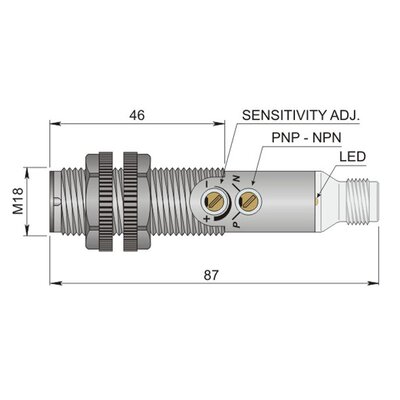 Czujnik optyczny FT18SP-CBR H, FT1000596