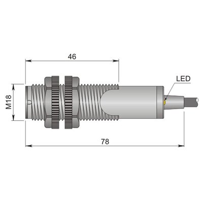Czujnik optyczny FT18SP-CBE, FT1000613
