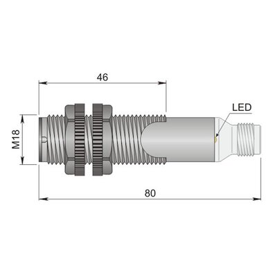 Czujnik optyczny FT18SP-CBE H, FT1000616