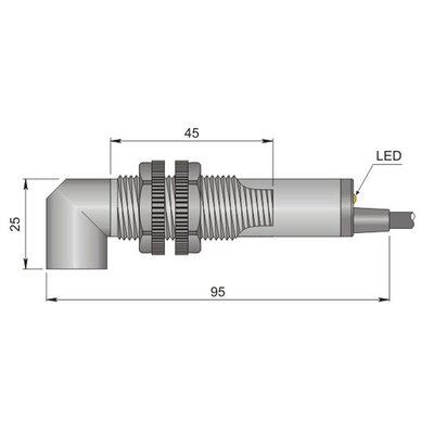 Czujnik optyczny FT18SP-CBE 90 LC10, FT1000619