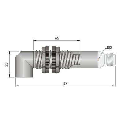 Czujnik optyczny FT18SP-CBE 90 H, FT1000620