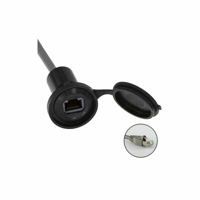 Gniazdo na panel RJ45, XPSPRJ45M60AA