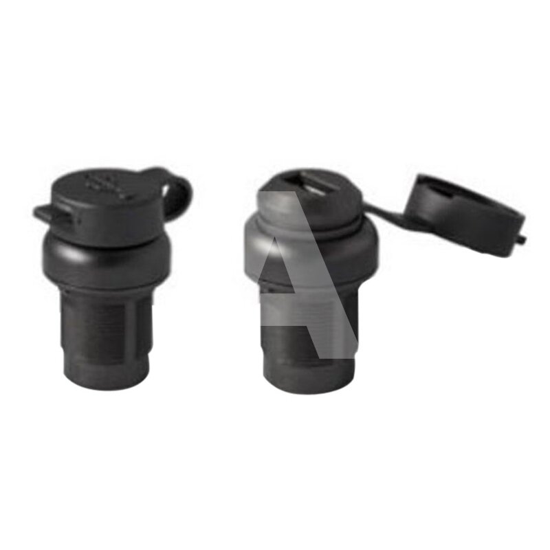 Gniazdo na panel USB 2.0 czarne, PP2USB20BL