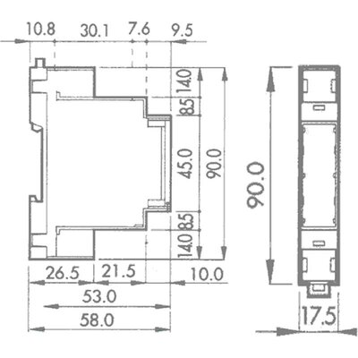 Konwerter, M540A0 - schemat