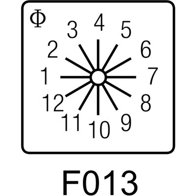 Przełącznik wielostopniowy bez "OFF" CA10.WAA239.E, 70010506