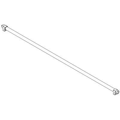 Lampa LED do szaf sterowniczych TUBE PC, 28 W, 1200 mm, WH, 24 V DC, IP67, 81553 - rysunek