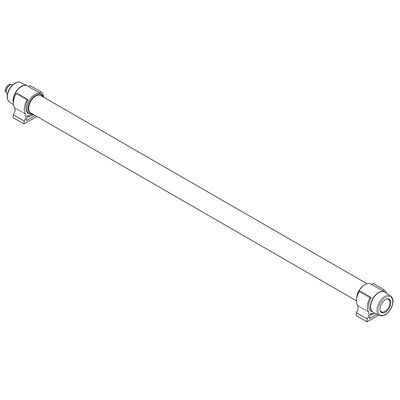 Lampa LED do szaf sterowniczych TUBE BS, 14 W, 640 mm, WH, 24 V DC, IP67, 81555 - rysunek