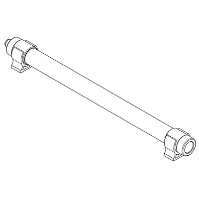 Lampa LED do szaf sterowniczych TUBE BS, 7 W, 360 mm, RGB, 24 V DC, IP67, 81572 - rysunek
