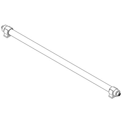 Lampa LED do szaf sterowniczych TUBE PC, 14 W, 650 mm, RGB SC, 24 V DC, IP67, łączenie kaskadowe, 81576 - rysunek
