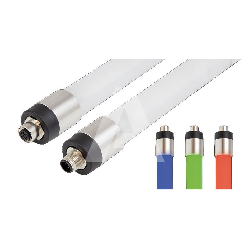 Lampa LED do szaf sterowniczych TUBE PC, 7 W, 360 mm, WH, 24 V DC, IP67, 81550 - zdjęcie zbiorcze