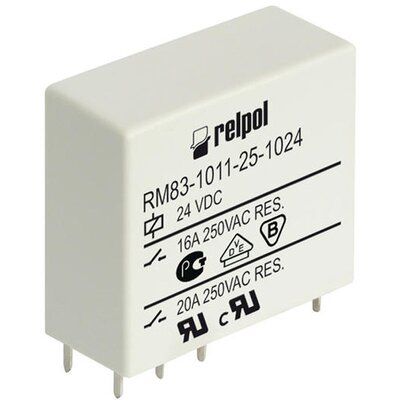 Przekaźnik miniaturowy 1Z, 16 A, RM83-1021-25-1024