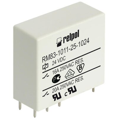 Przekaźnik miniaturowy 1P, 16 A, RM83-1011-25-1024