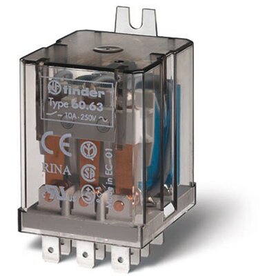 Przekaźnik przemysłowy 3P, 10 A, 220 V DC, 60.63.9.220.0000