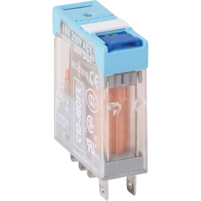 Przekaźnik przemysłowy 1P, 10 A, 24 V AC/DC, C10-A10BX/UC24V